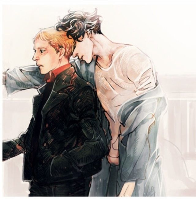 Johnlock Art | Sherlock fanart, Johnlock, Sherlock john