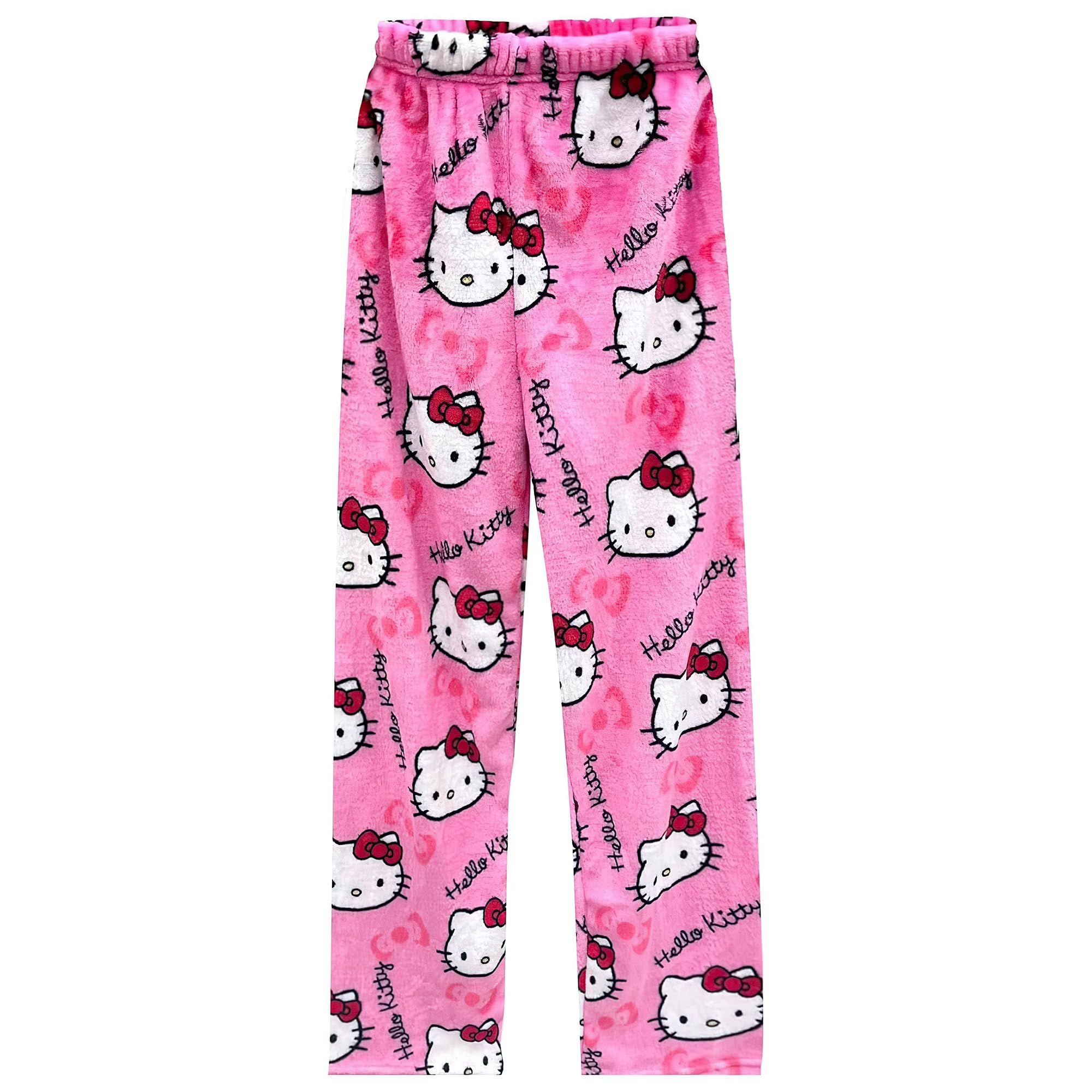 Halloween Anime Pajamas Women's Girls Cartoon Cat All Character Print ...