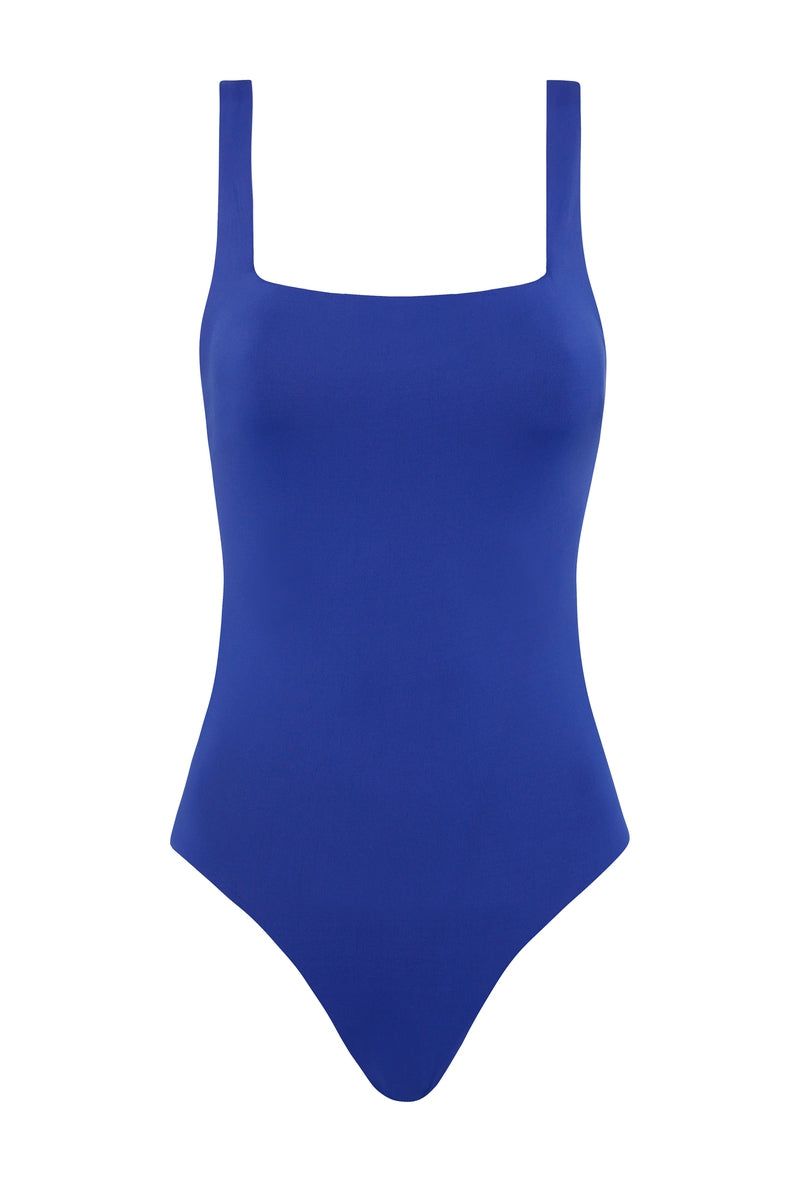 BONDI BORN® Margot Square Neck One Piece in Ribbon | Australian ...