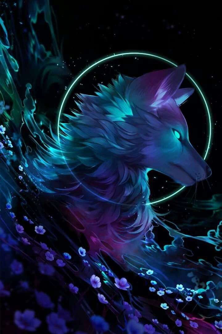 Wolf Wallpaper | Ilustración De Fantasía, Anime Wolf, Arte De Mascotas