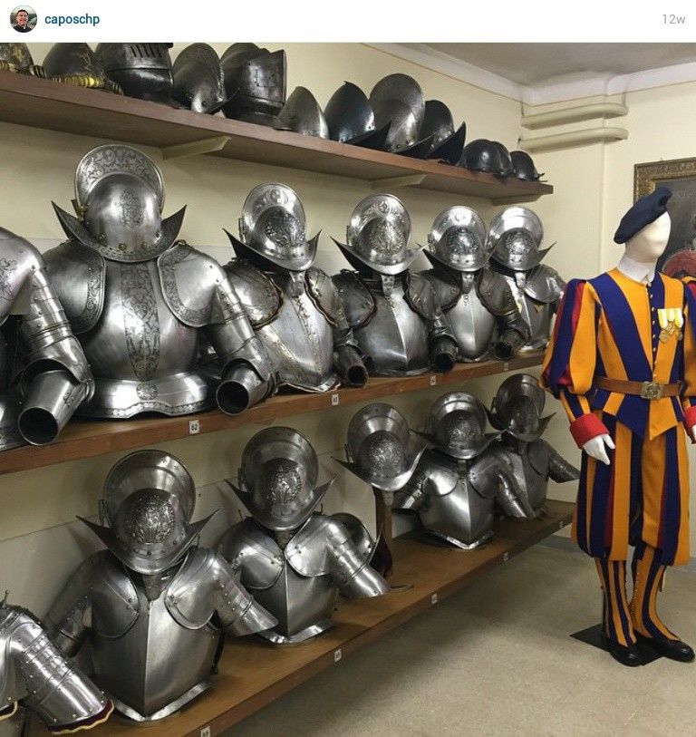 From Father Capo's Instagram account. - The Pontifical Swiss Guard ...