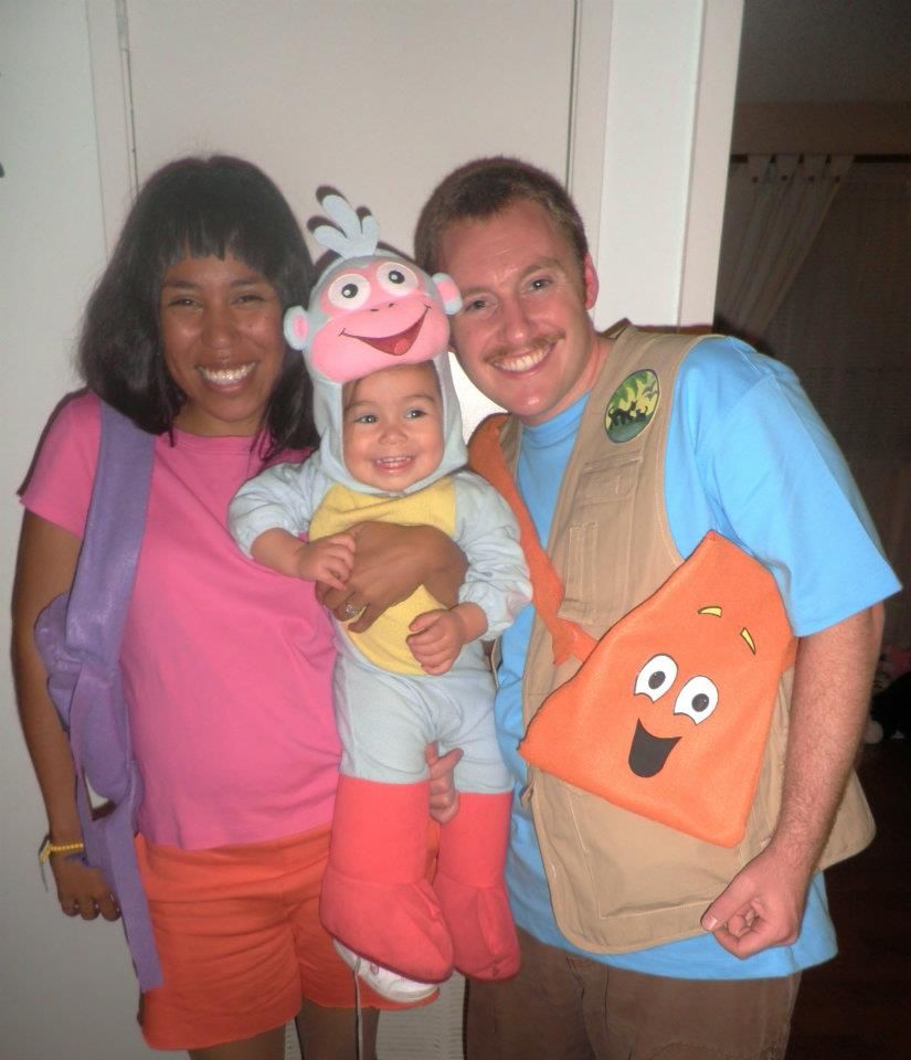 Dora The Explorer Family Halloween Costumes