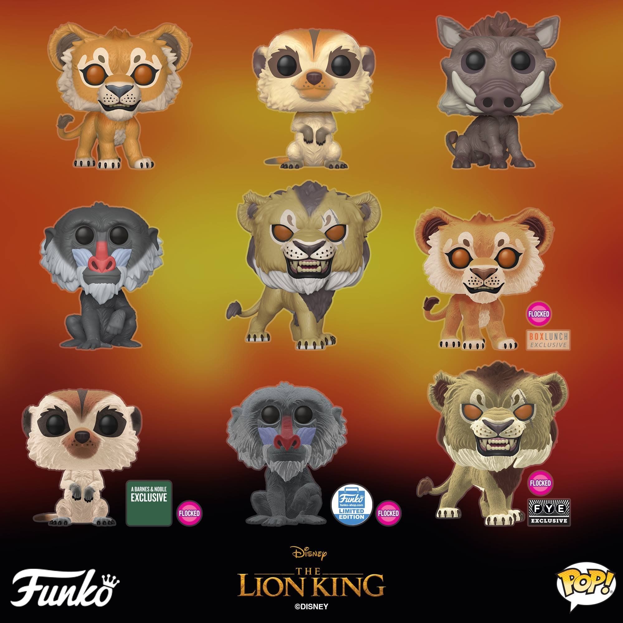 The Lion King 2019 Funko Funko Pop Box, Funko Pop Vinyl, Lion King ...