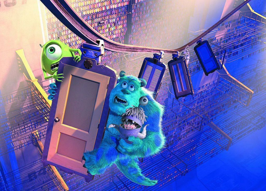 Re-Imagineering: The Magic Door | Monsters inc, Disney monsters, Walt ...