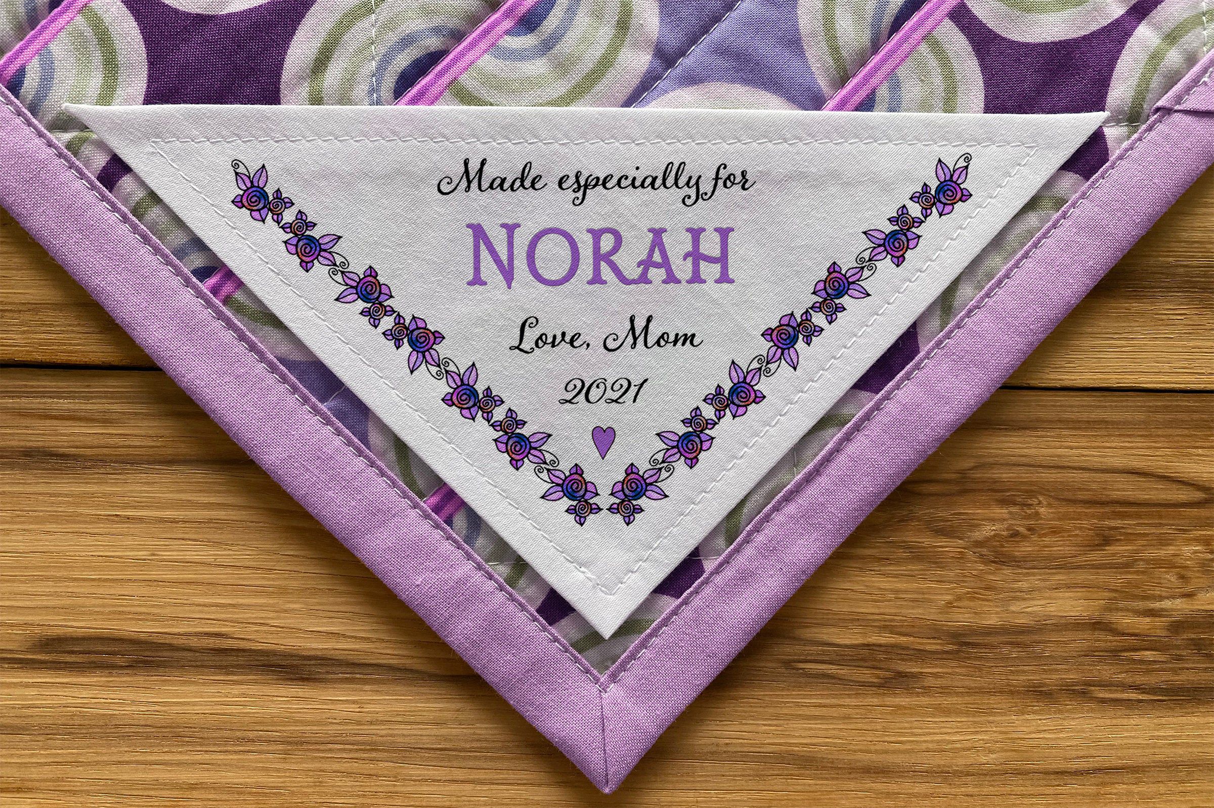 Quilt Label Template