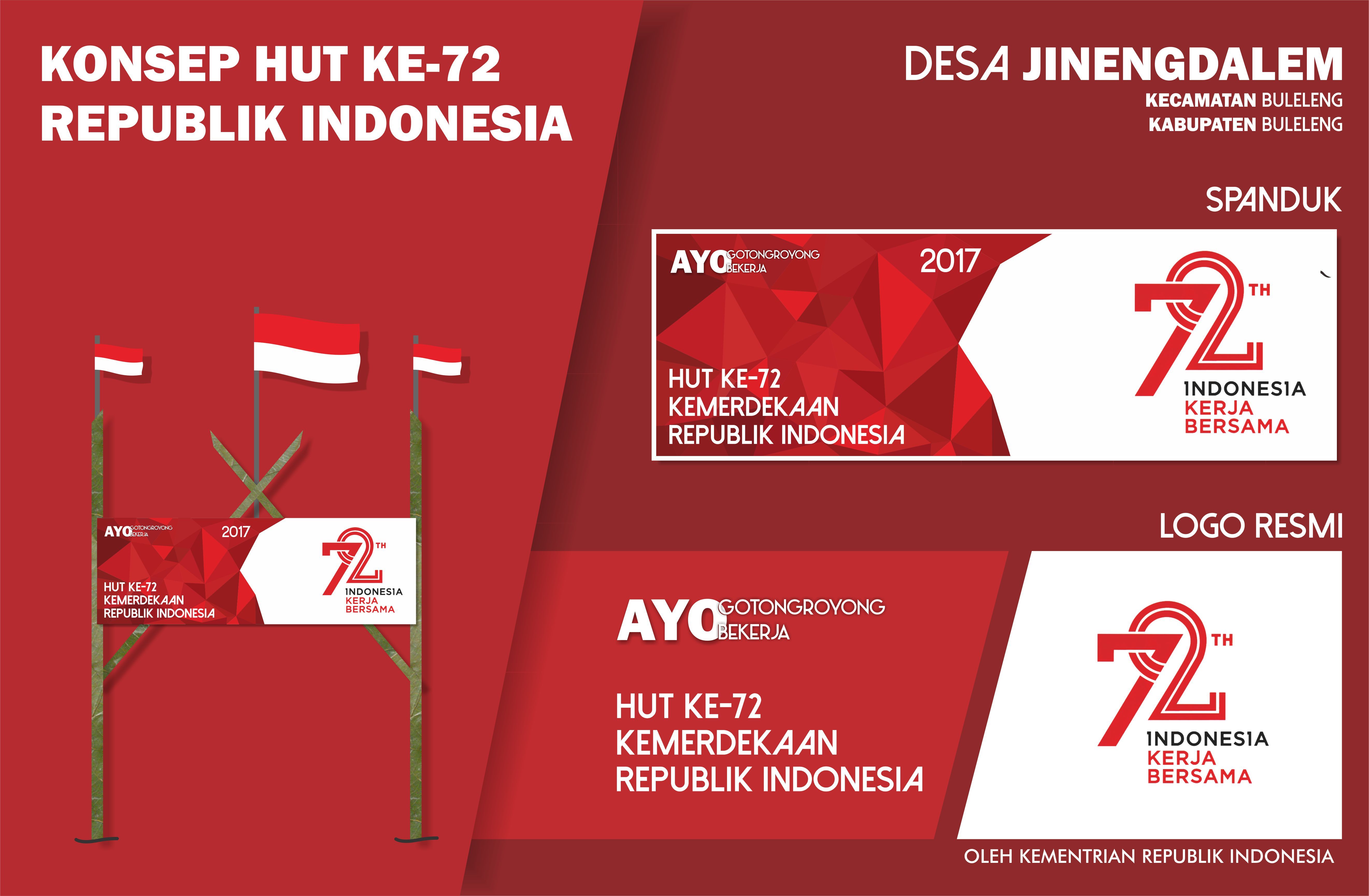 Konsep Desain Menuju Kemerdekaan Republik Indonesia Konsep Gerbang Masuk Setiap Gang Beserta Konsep Desain Spanduk Desain Poster Poster Spanduk