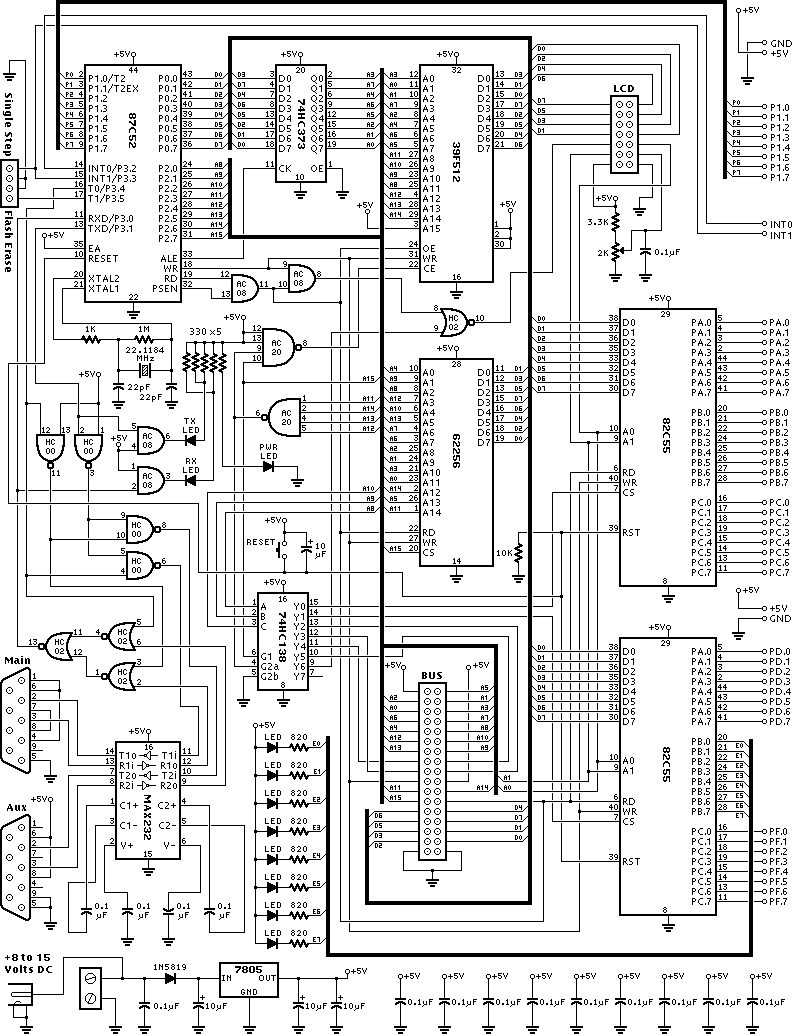 Simple Circuit Board Diagram