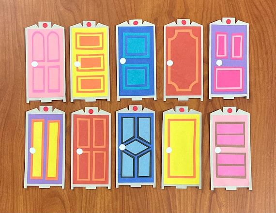 Monsters Inc Doors Printable