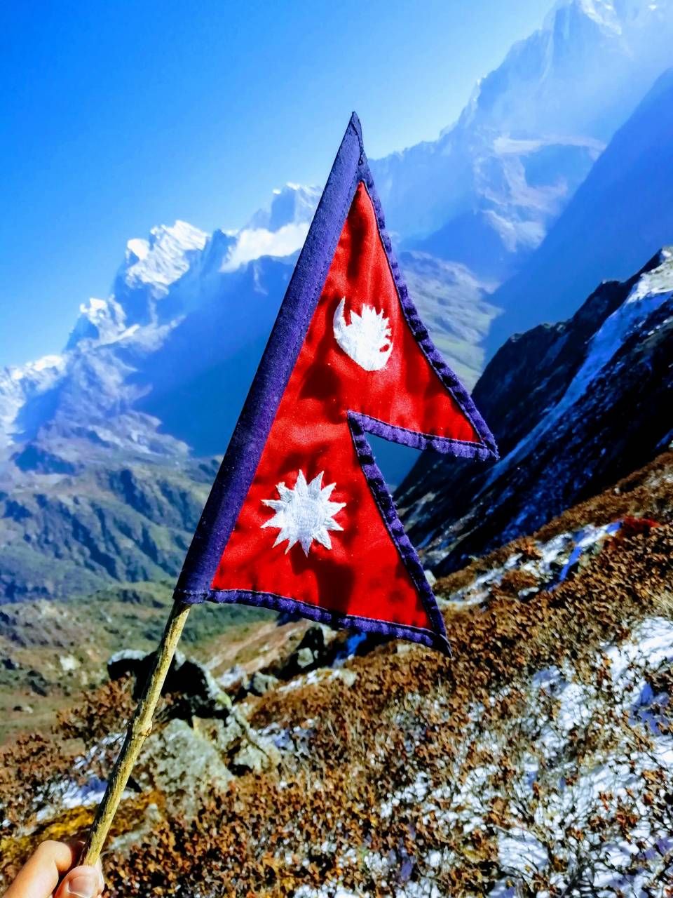 Nepal flag image – Artofit