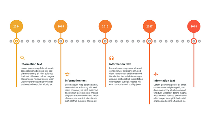 Heartwarming Horizontal Timeline Template Google Sheets