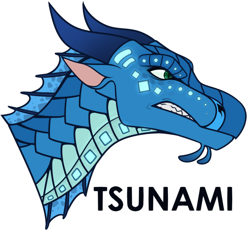 How To Draw Tsunami From Wings Of Fire