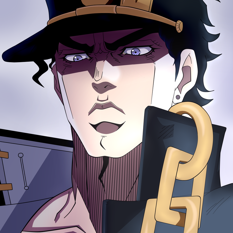 [Fanart] Jotaro in the artstyle of first season of anime | Jojo anime ...