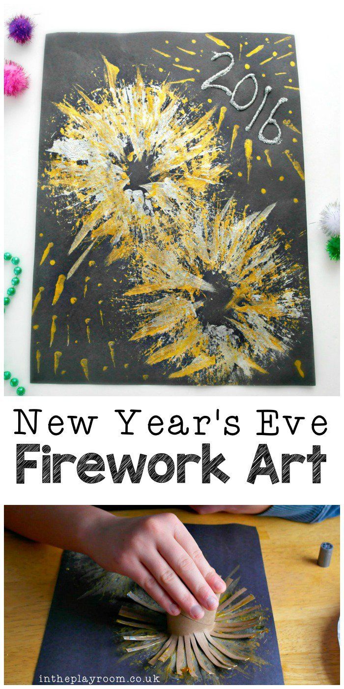 DIY Fireworks Craft - Sparkle Up Your New Year's Eve Celebration!