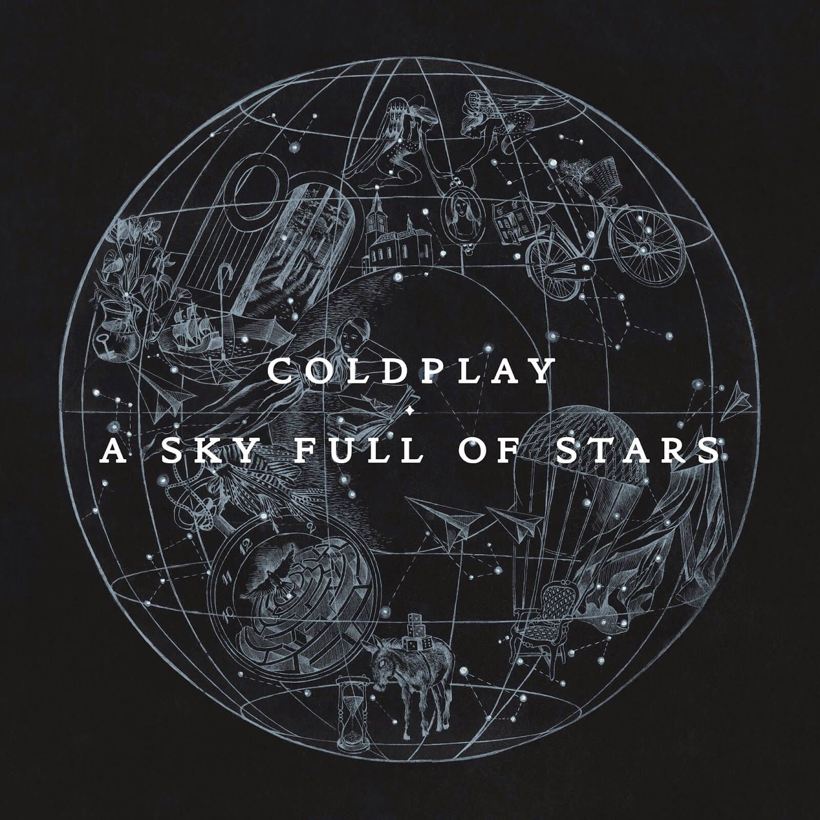 Album cover design tips | Coldplay, Sky full of stars, Coldplay album cover