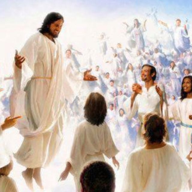 Collection 96+ Pictures picture of jesus welcoming someone to heaven Stunning