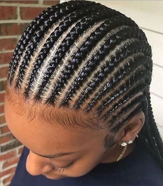 Straight back cornrows | Cornrows natural hair, Cornrow hairstyles ... image.