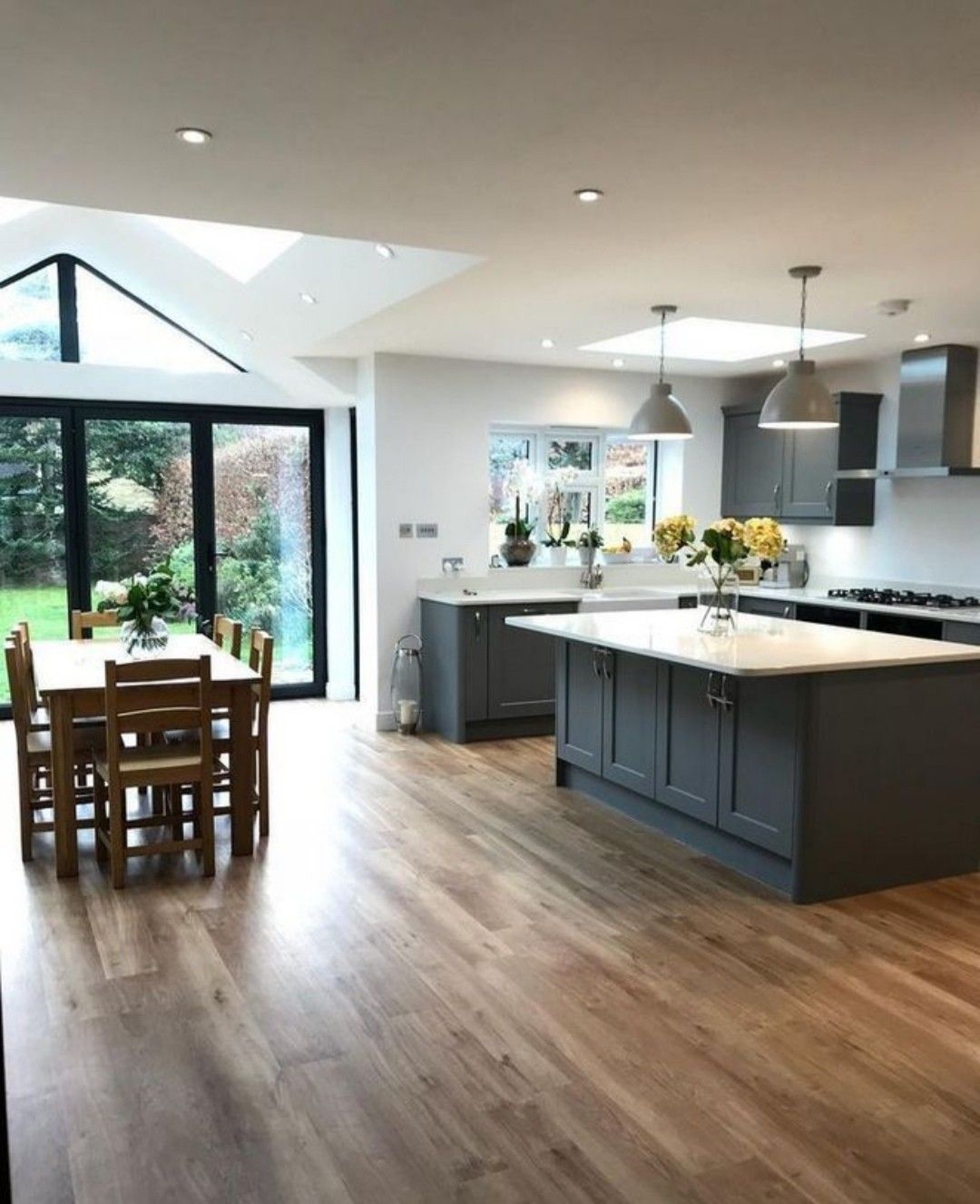 Pin by Dexter Harriss on Open plan kitchen living room Kitchen design