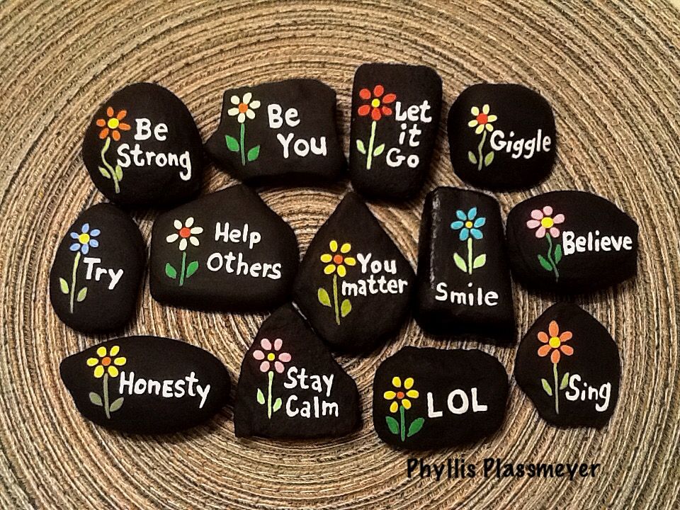 10 Excellent kindness rocks rock painting ideas inspiration You Can Get ...