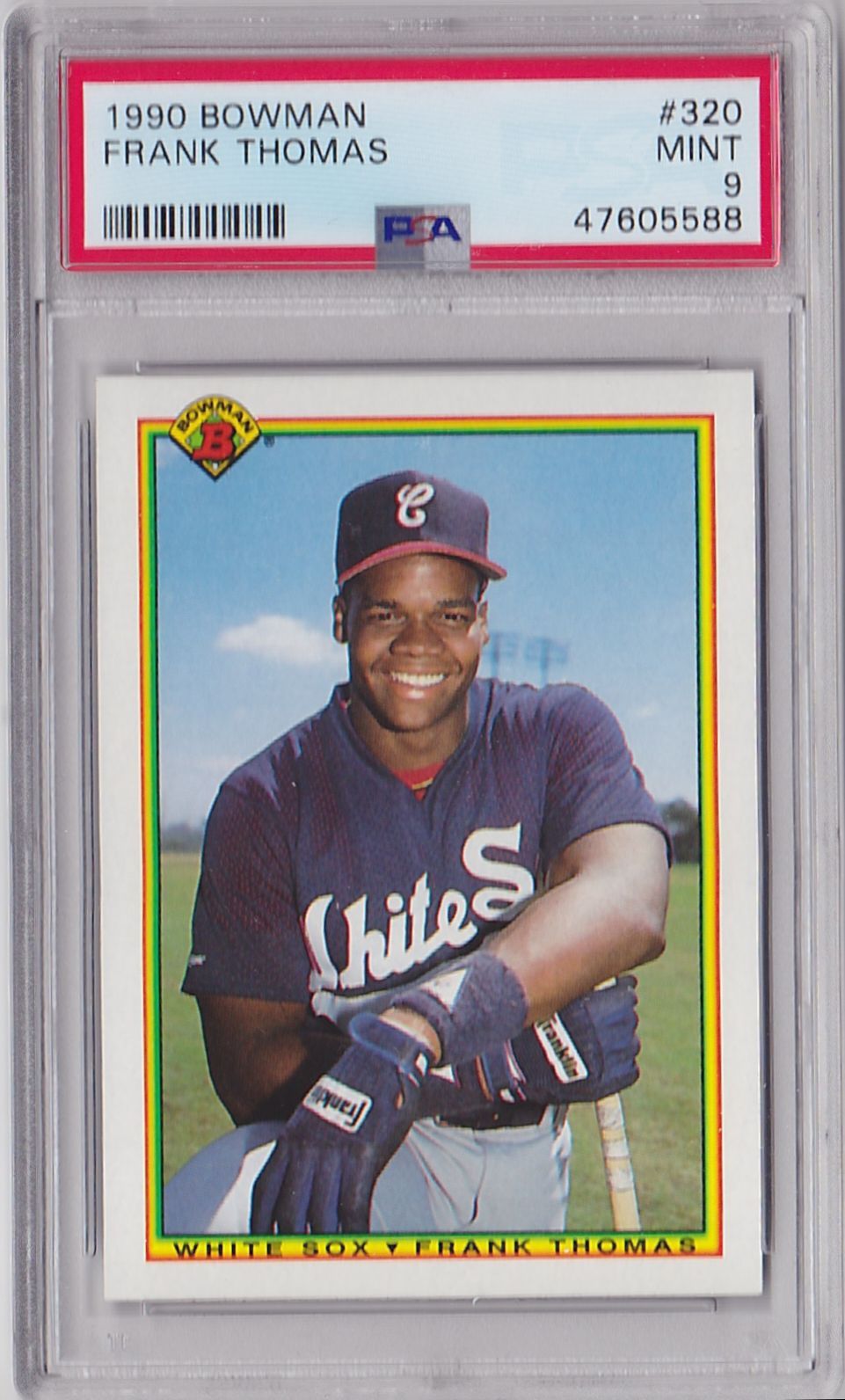 PSA 9 Frank Thomas Rookie 1990 Bowman on Mercari | Chicago white sox ...