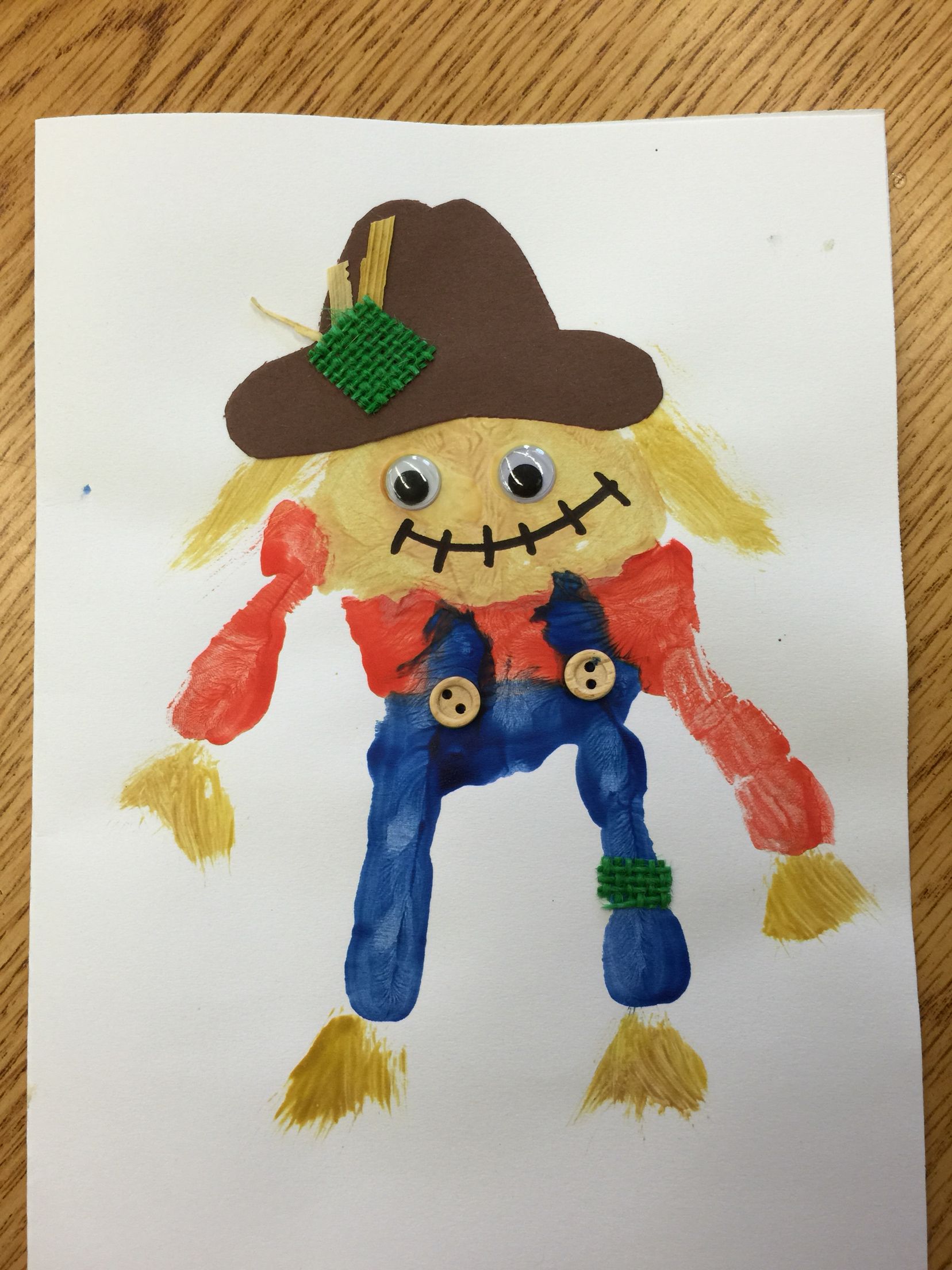 Scarecrow Crafts For Preschoolers - Photos