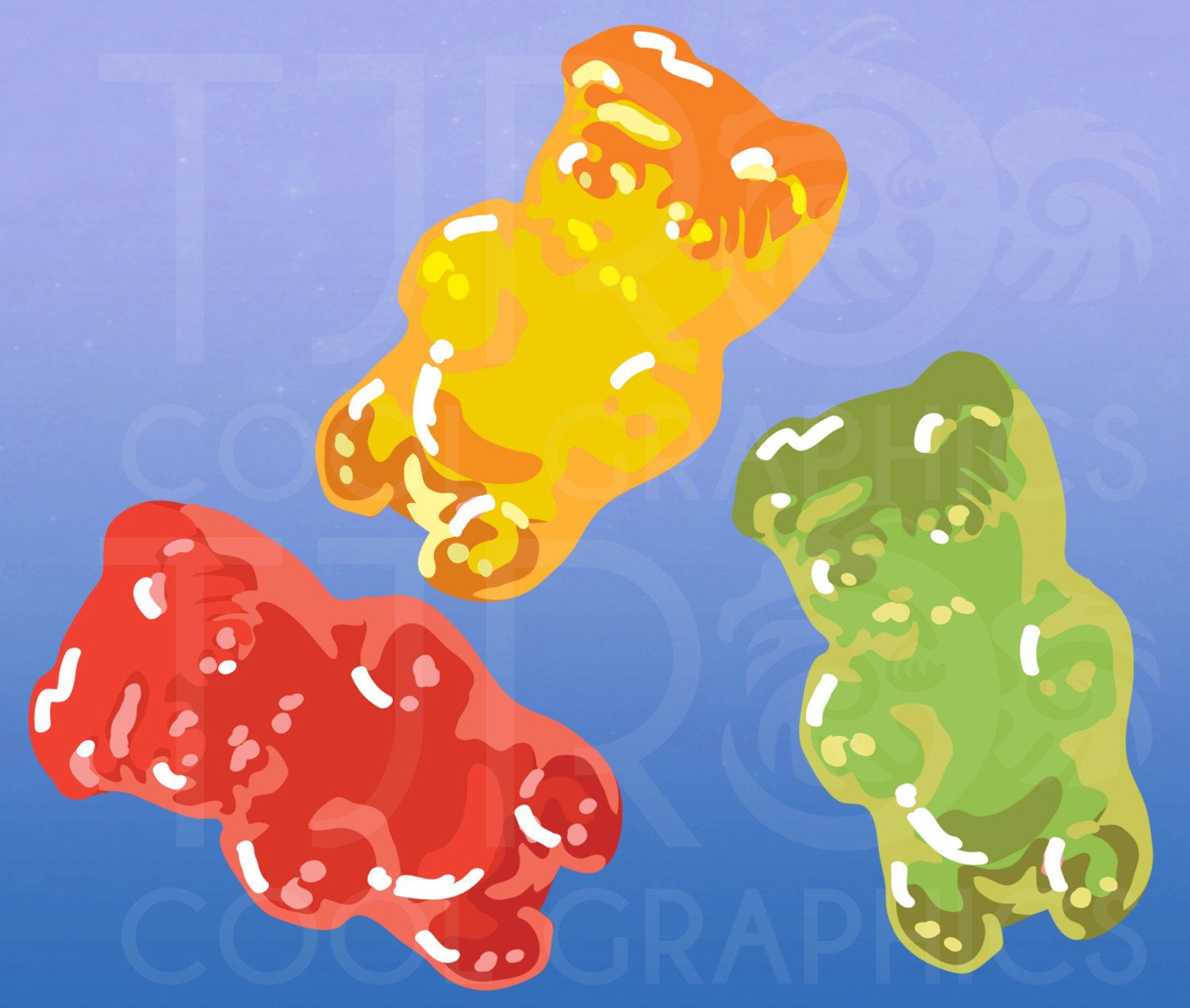 Large Lollipops, Popular Candy, Food Clipart, Halloween Clipart, Gummy ...