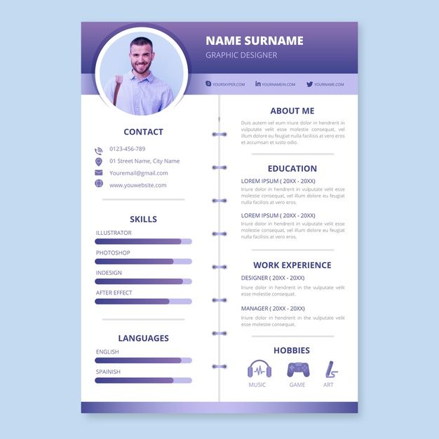 Modern resume template | Free Vector #Freepik #freevector Teacher ...