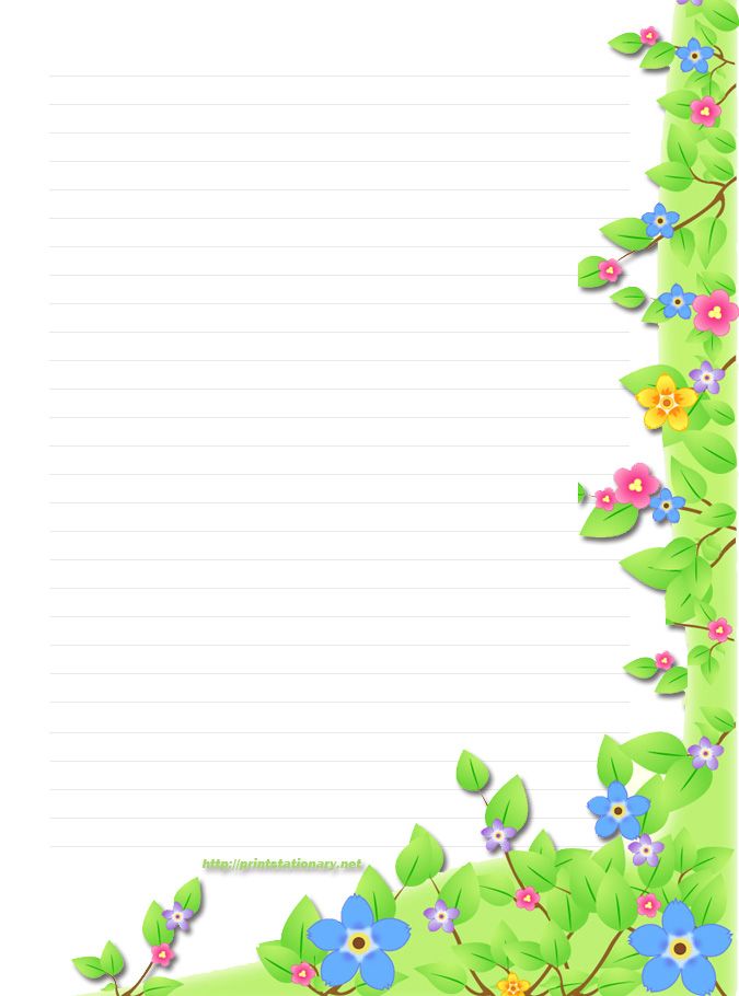 Free Printable Stationery, Stationery Templates, Printable Paper ...