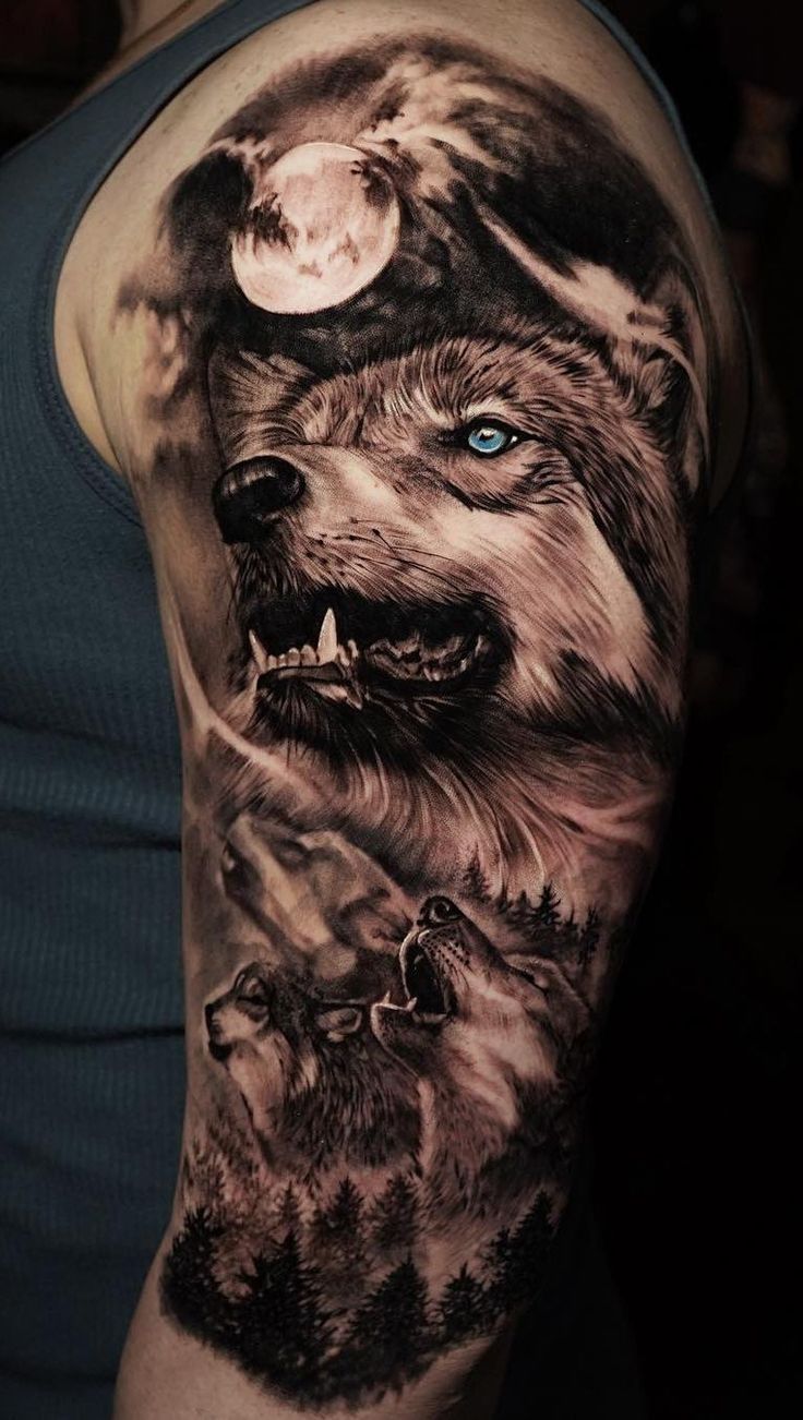 Wolf tattoo – Artofit