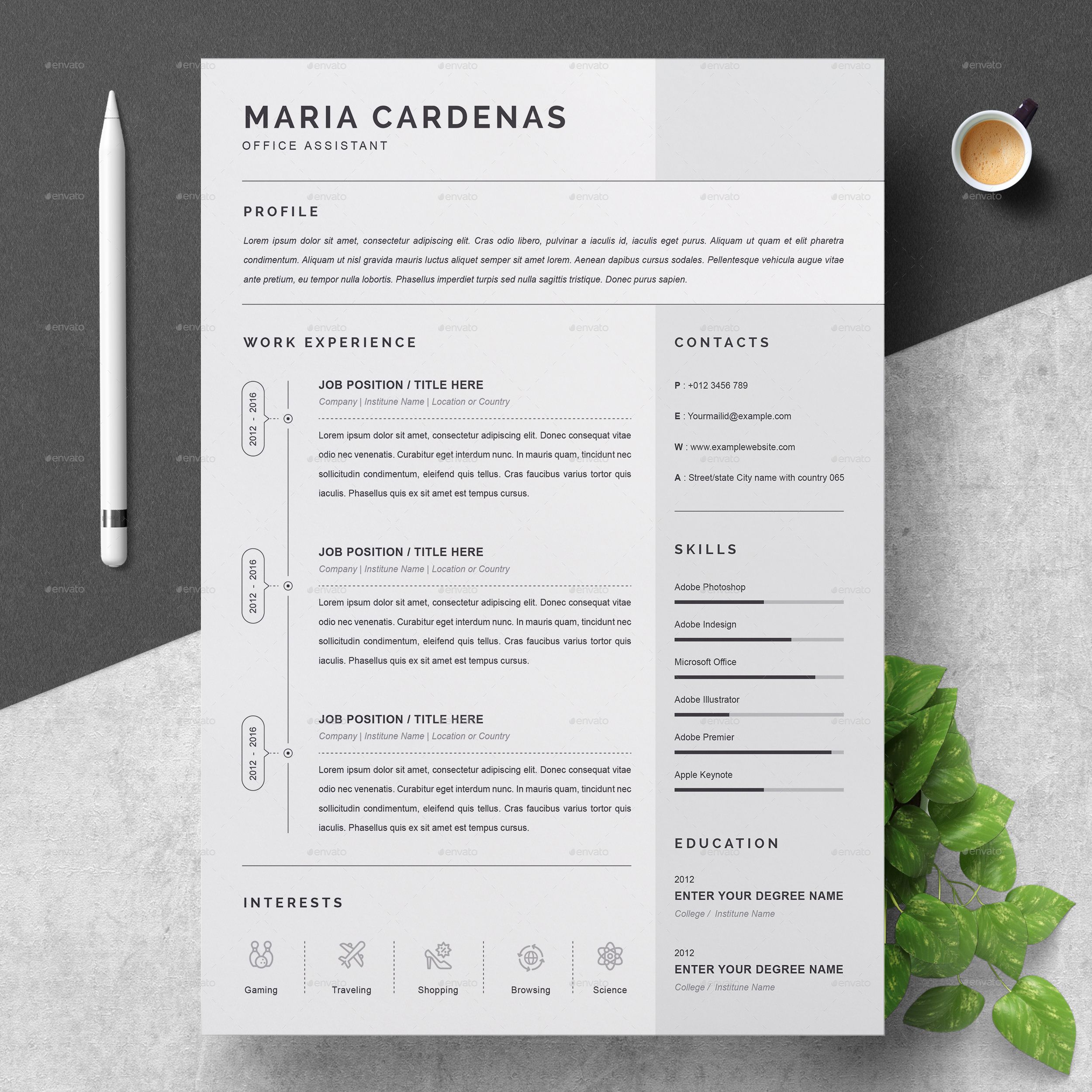 Top 5 Creative Resume Templates To Download For Free In 2023 - TemplateLab