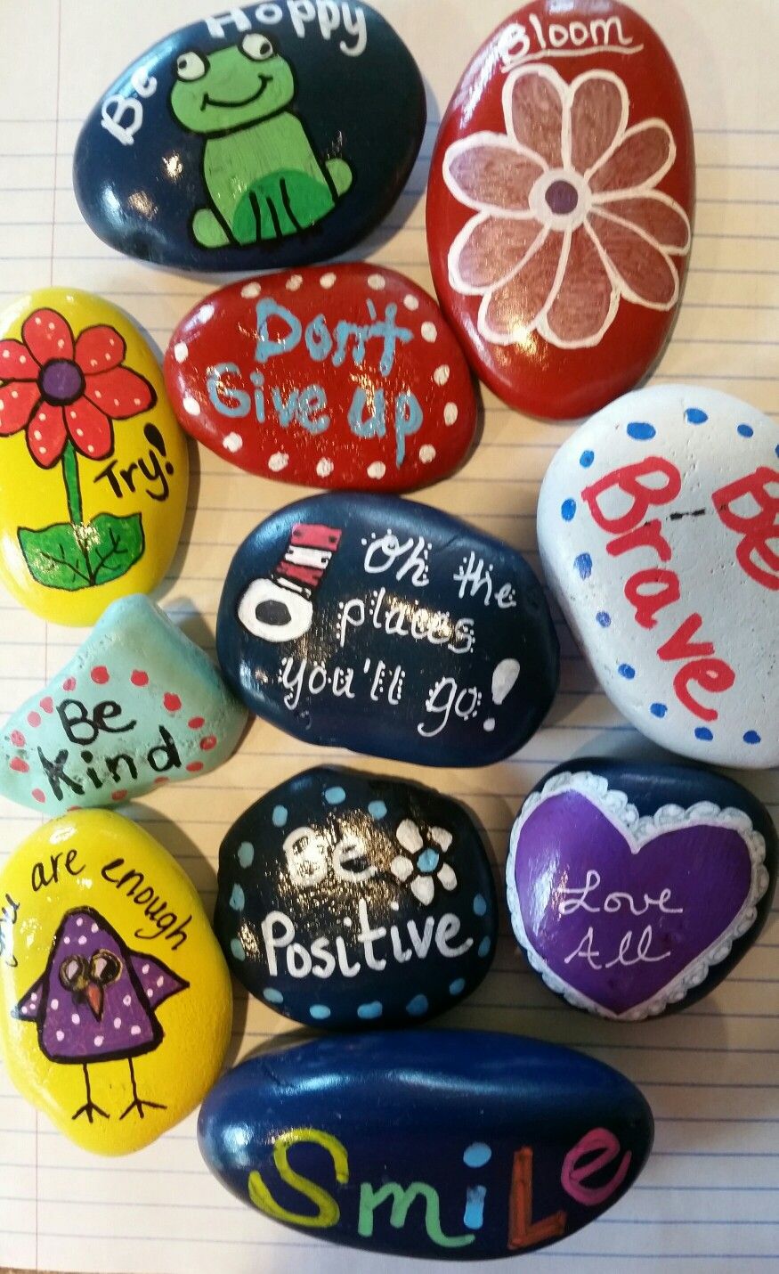 Positive rocks from Billie Park | Rock crafts, Painted rocks, Rock ...