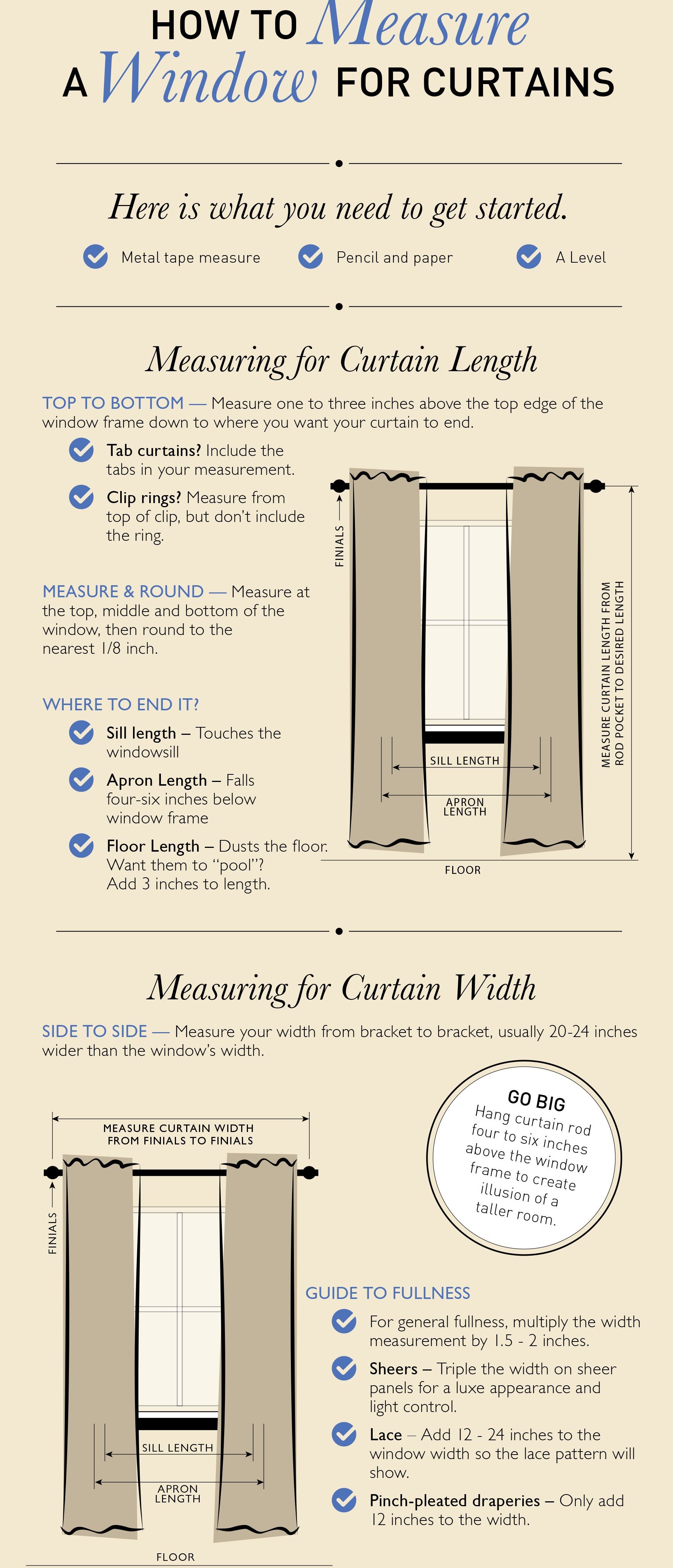 How To Measure Curtains: A Comprehensive Guide - IHSANPEDIA