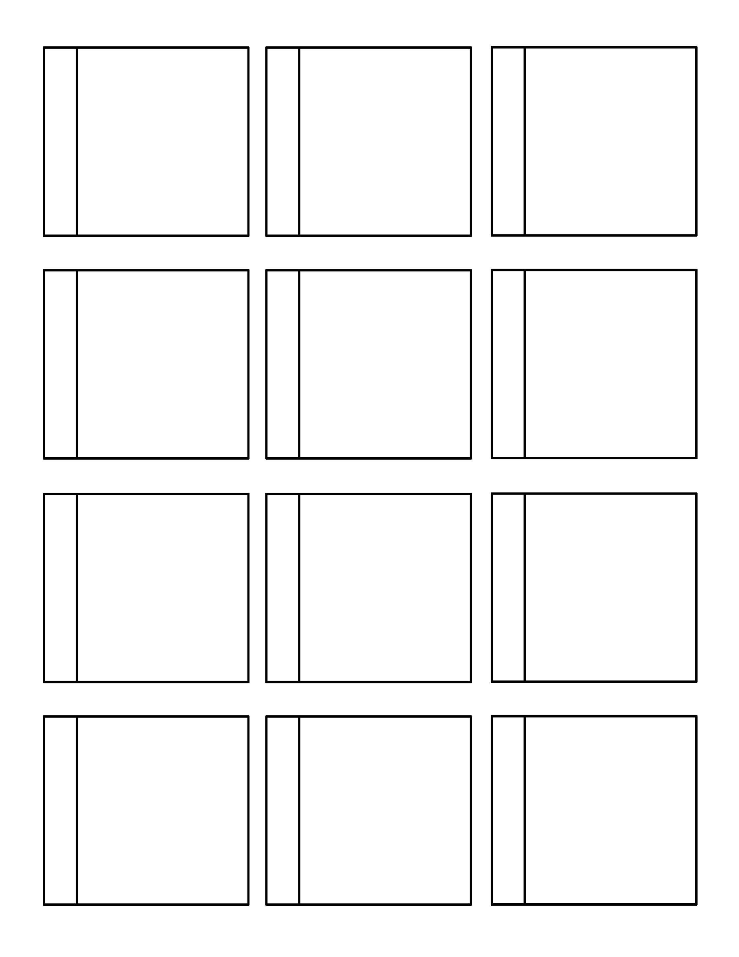 Printable Flip Book Template