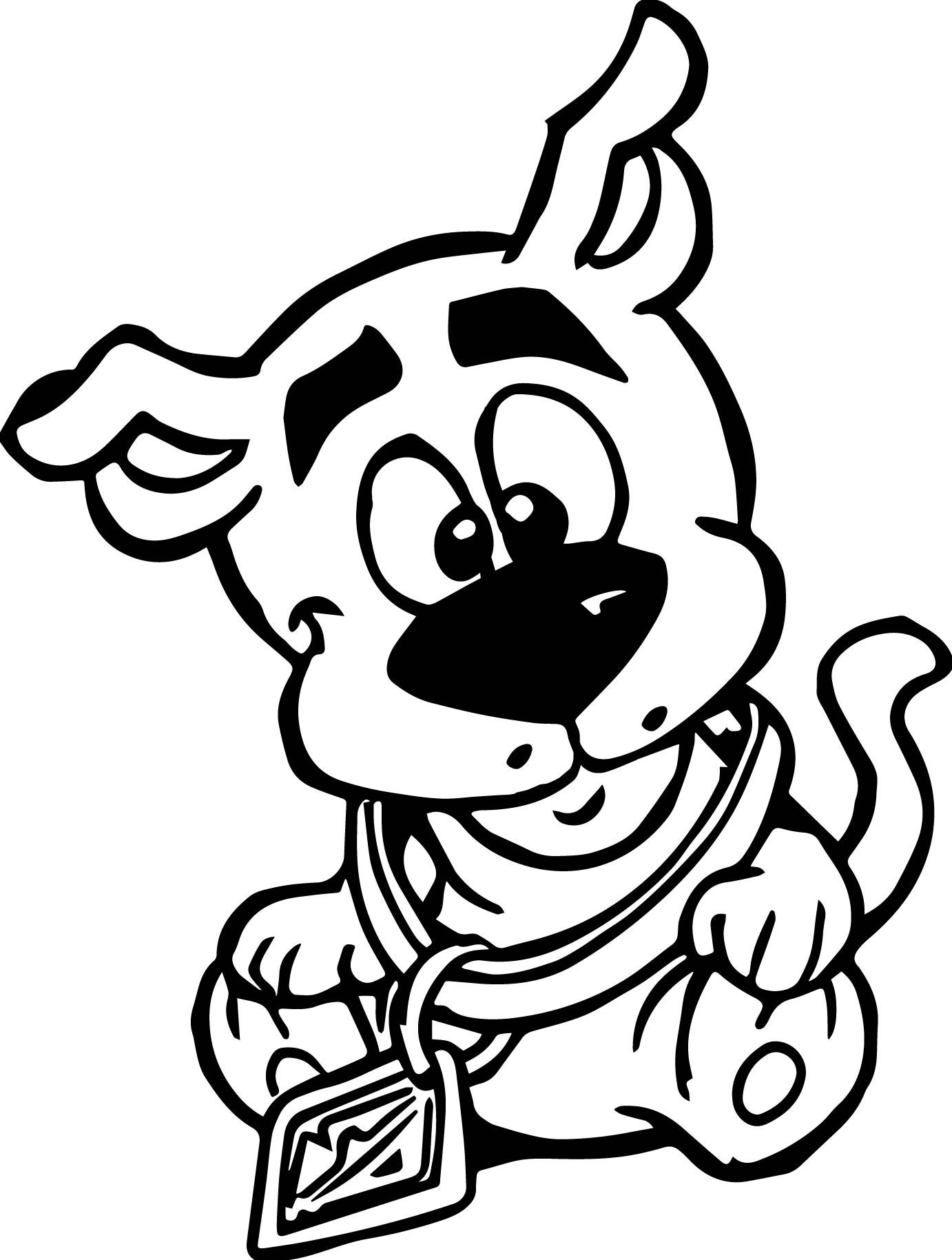 Printable Coloring Pages Scooby Doo - Customize and Print