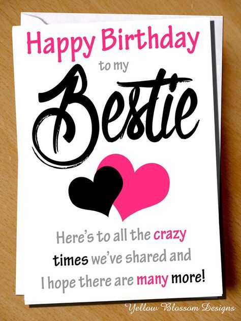 Happy Birthday Bestie Quotes Funny