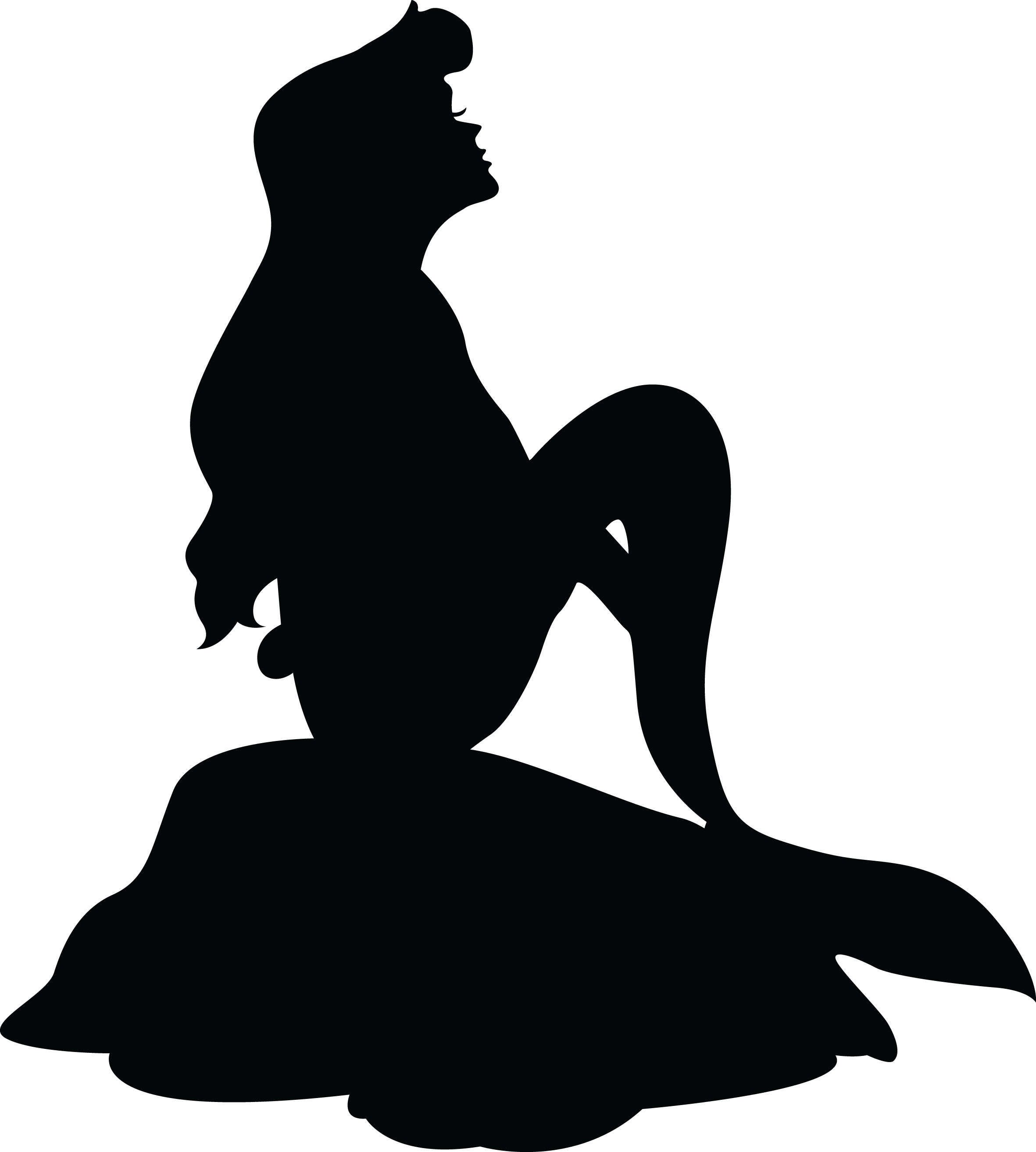 The Little Mermaid Silhouette