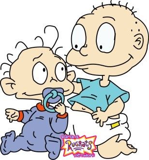 Rugrats: Dil and Tommy Pickles (brothers 