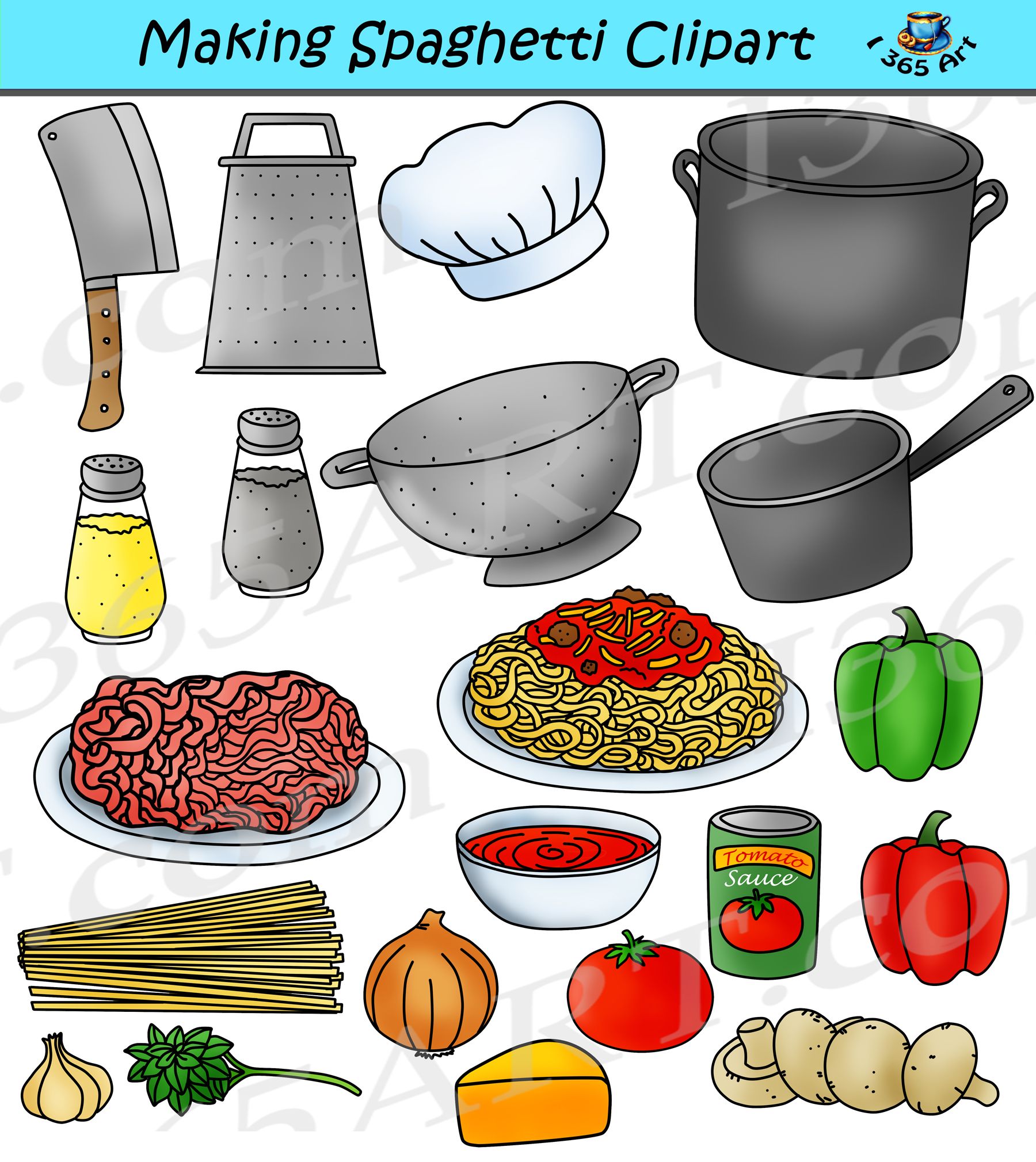 Kid Recipe Clipart