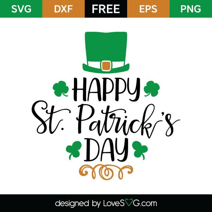 Download Happy St. Patrick's Day | Happy st patricks day, Cricut ...