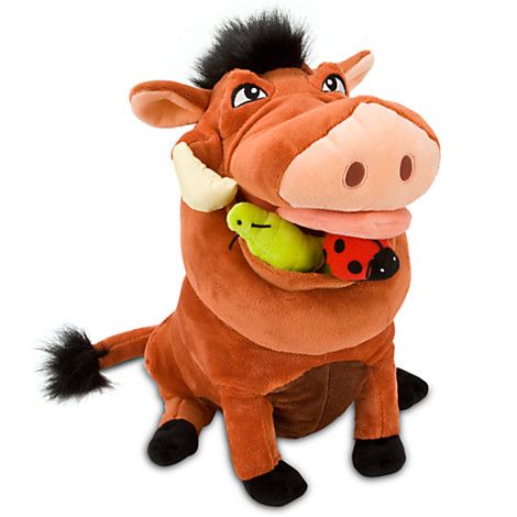 Pumbaa Plush - The Lion Guard - Medium - 12 1/2'' | Lion king toys ...