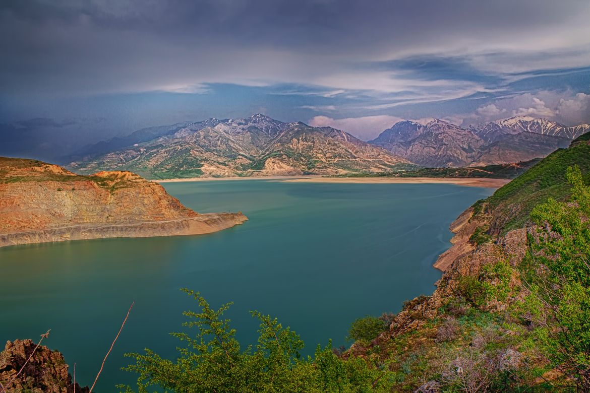 Charvak Lake- Uzbekistan | Lake, Uzbekistan, Artificial lake