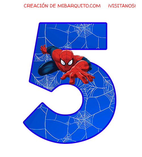 Top 56+ imagen numeros spiderman