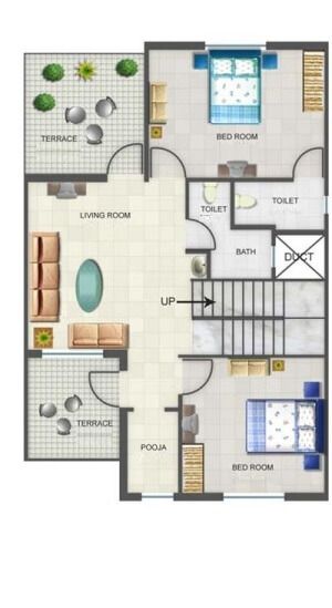  Duplex  Floor Plans  Indian  Duplex  House  Design  Duplex  