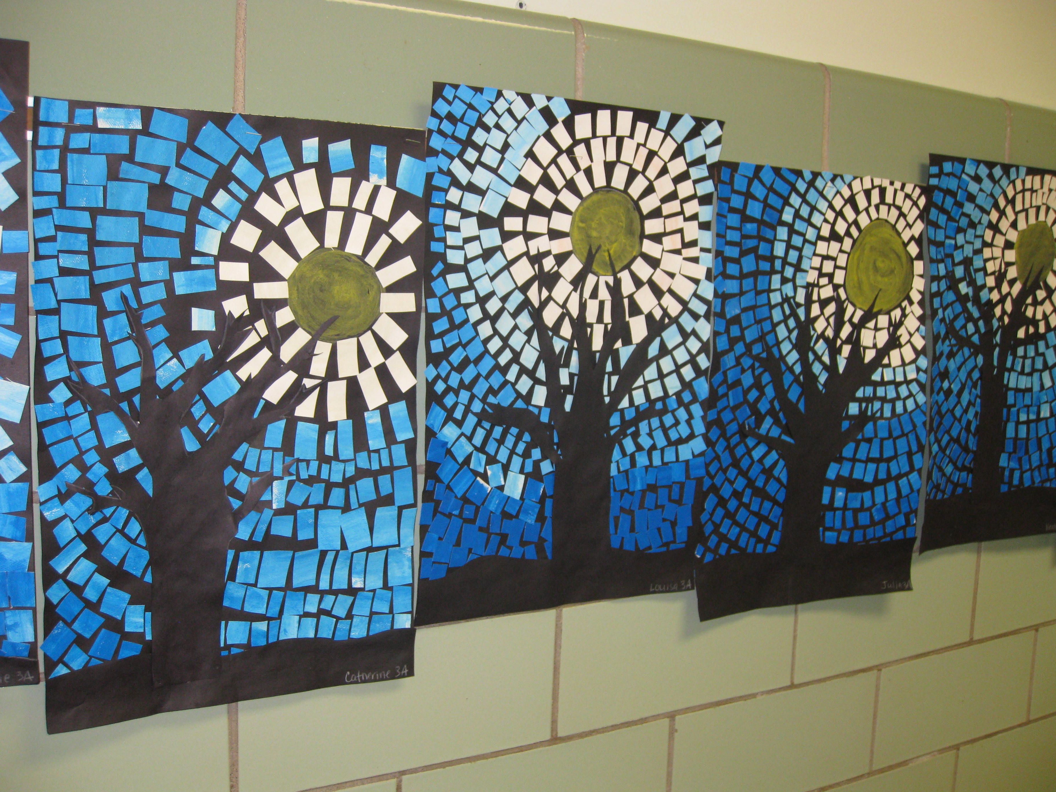 3Rd Grade Winter Art Projects