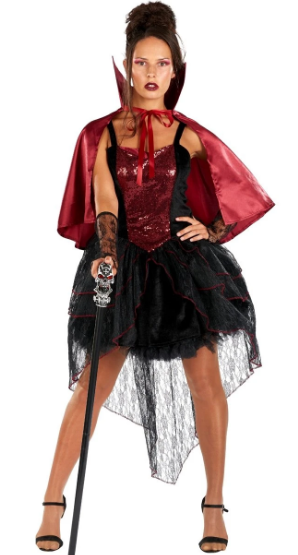 Deluxe Halloween Vampire Costume in 2021 | Halloween outfits, Halloween