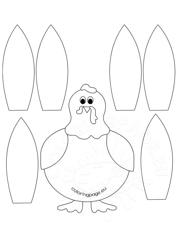 Printable Turkey Template Cut Outs - Printable Templates Web2