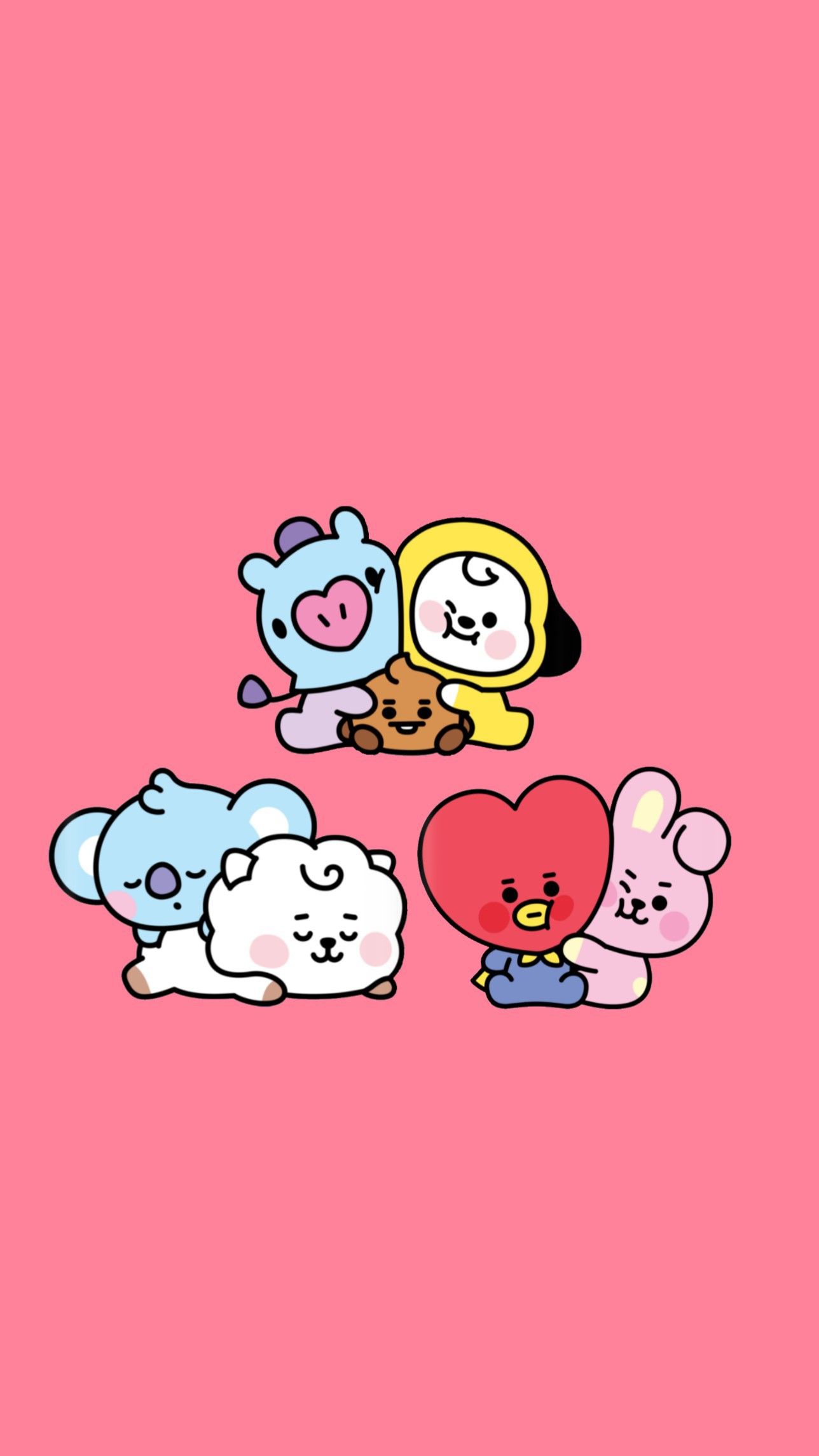 Top 77+ về hình nền cute bt21 hay nhất - coedo.com.vn