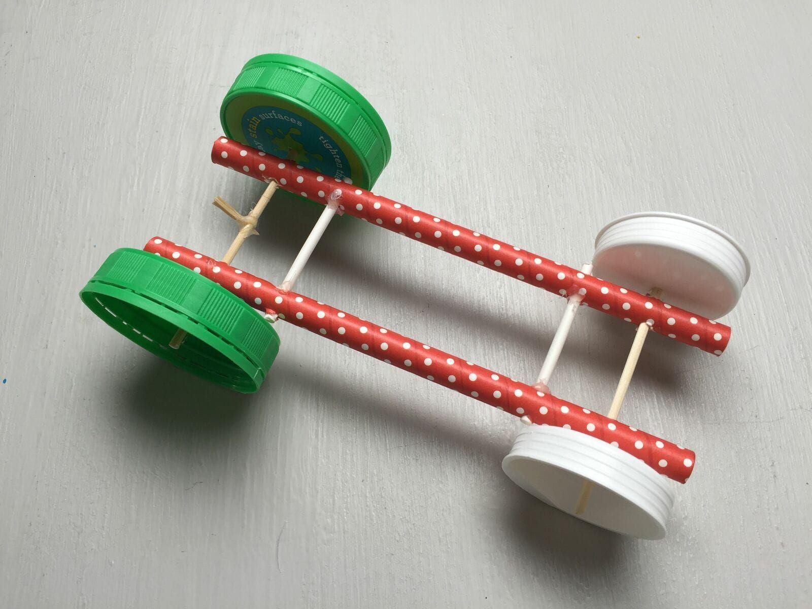 Rubber Band Car Science Project