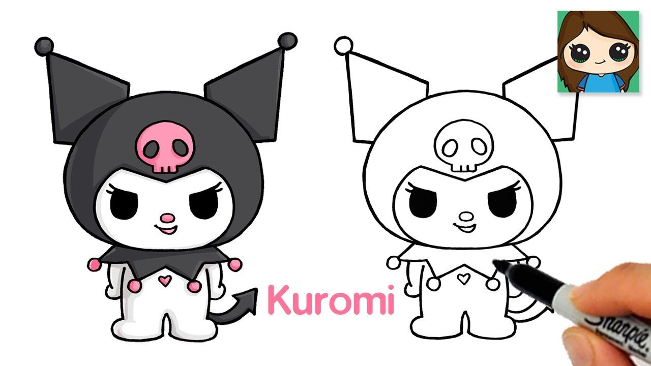 How To Draw Kuromi Sanrio Cute Easy Step By Step Drawin – NBKomputer