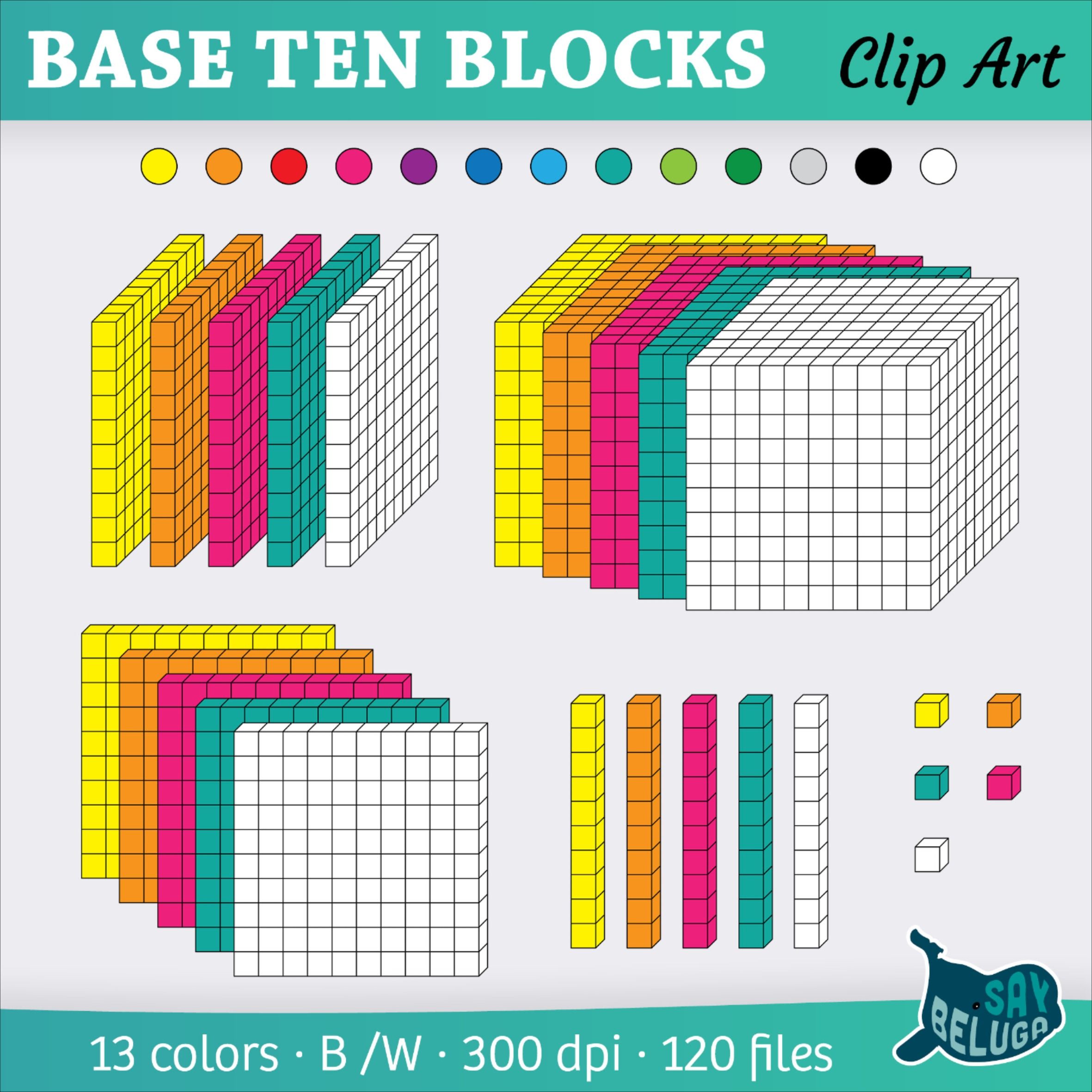 Ten Base Blocks Printables