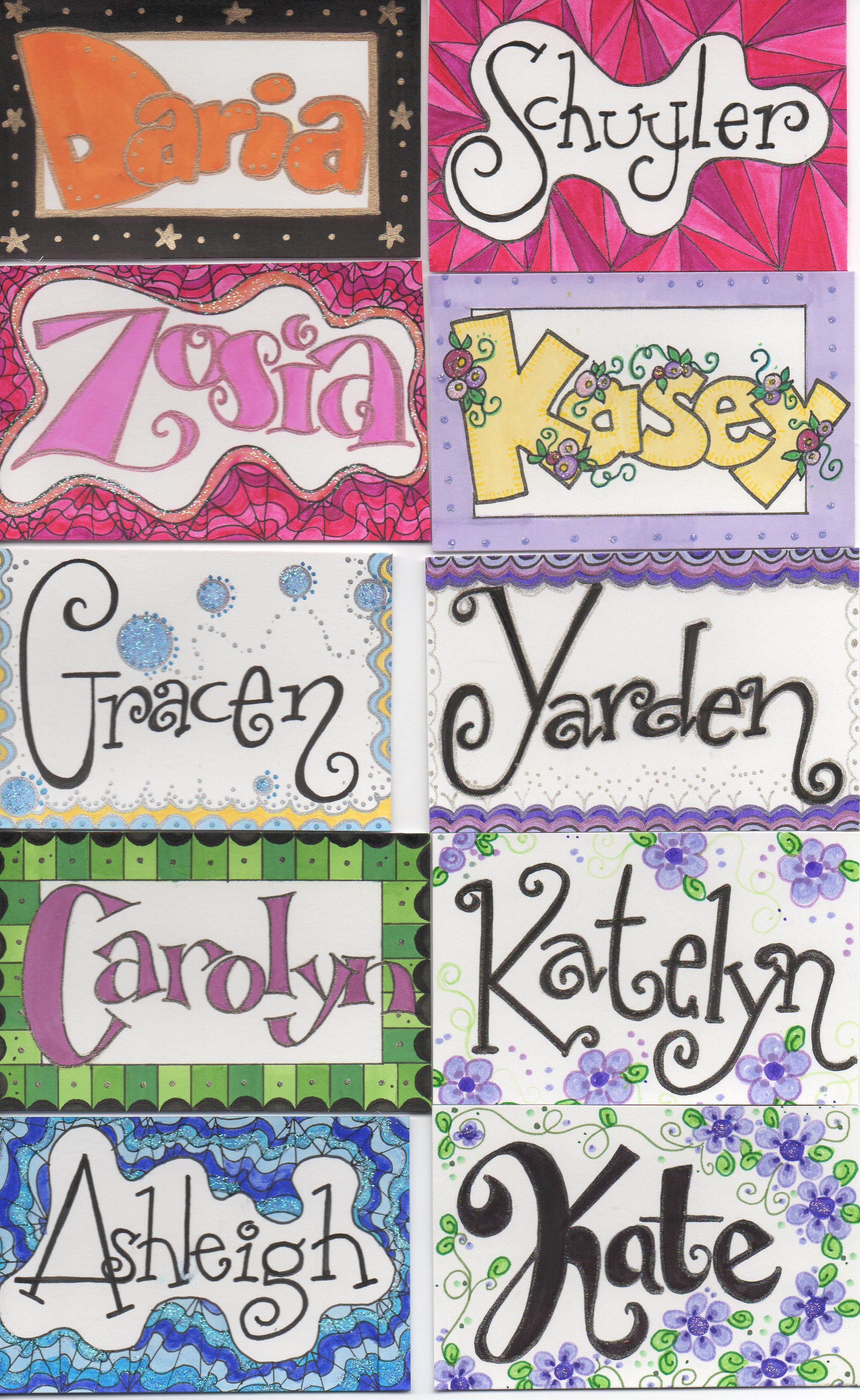 Creative Name Tags Ideas